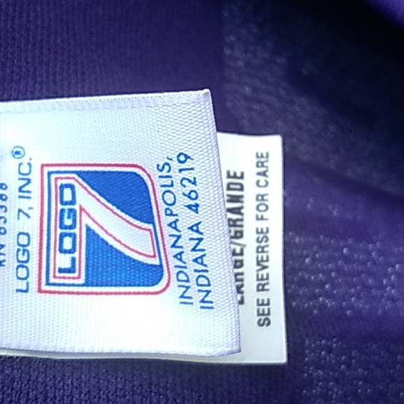 🏈 Vikings JERSEY  #14 Brad Johnson Vintage FootBall Sz Large Minnesota - Picture 5 of 16